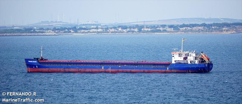 tanaro river (General Cargo Ship) - IMO 9631929, MMSI 352980765, Call Sign 3E3385 under the flag of Panama