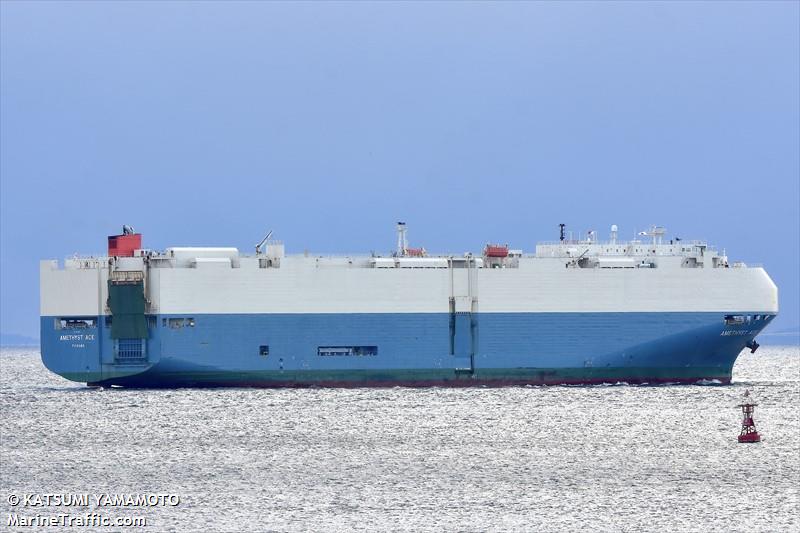 amethyst ace (Vehicles Carrier) - IMO 9397999, MMSI 352980797, Call Sign 3E3536 under the flag of Panama