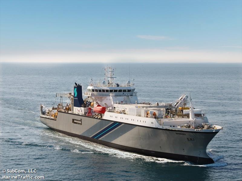 dependable (Cable Layer) - IMO 9242352, MMSI 367137000, Call Sign KDEJ under the flag of United States (USA)