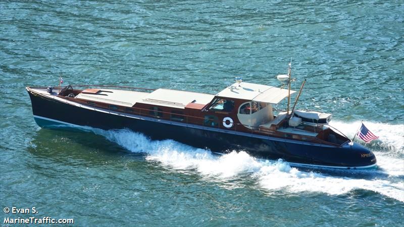 aphrodite (Pleasure craft) - IMO , MMSI 388152958