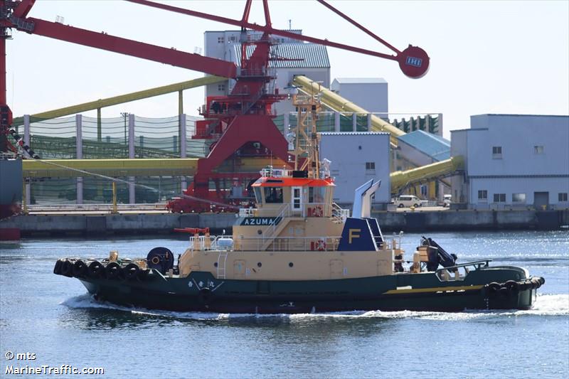 azuma maru (Tug) - IMO 9931941, MMSI 431018573, Call Sign JD5050 under the flag of Japan