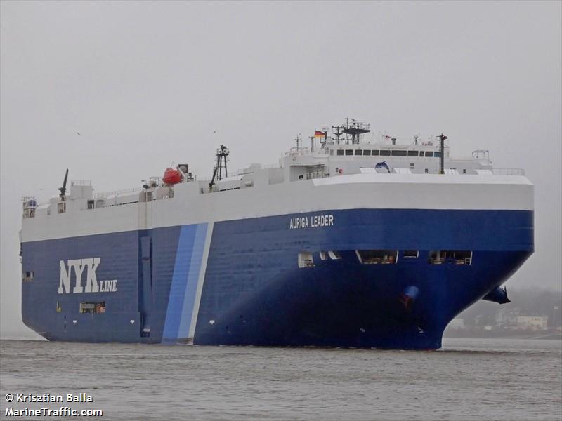 auriga leader (Vehicles Carrier) - IMO 9402718, MMSI 431647000, Call Sign 7KJB under the flag of Japan