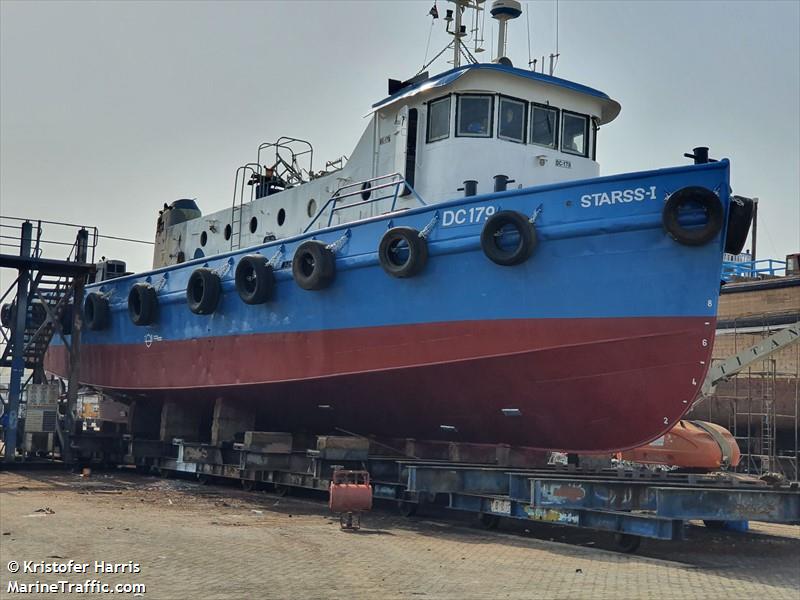 starss 1 (Offshore Tug/Supply Ship) - IMO 7200609, MMSI 470576000, Call Sign A6E2769 under the flag of UAE