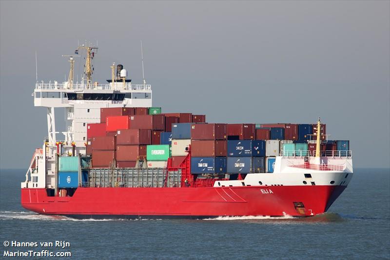 eli a (Container Ship) - IMO 9326976, MMSI 636021316, Call Sign 5LDI9 under the flag of Liberia