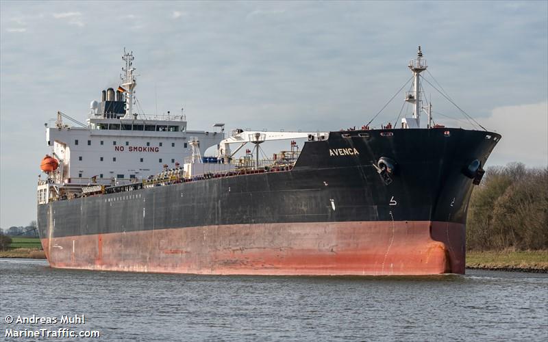 avenca (Chemical/Oil Products Tanker) - IMO 9410002, MMSI 636021420, Call Sign 5LDW5 under the flag of Liberia