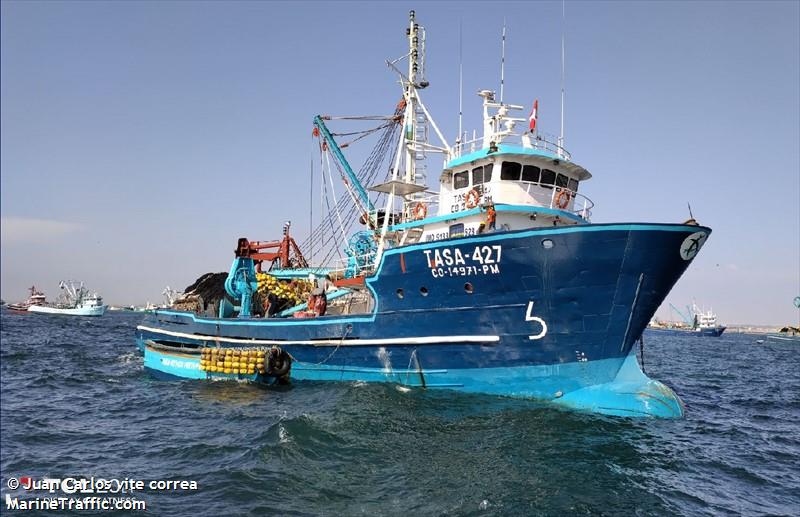 tasa 43 (Fishing Vessel) - IMO 9319284, MMSI 760001180 under the flag of Peru
