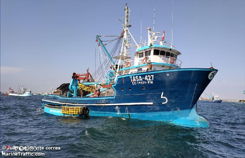 tasa 43 (Fishing vessel) - IMO 9319284, MMSI 760001180 under the flag of Peru