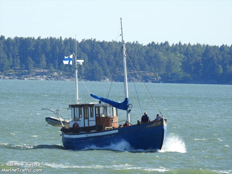blue nose (-) - IMO , MMSI 230139400, Call Sign OJ2725 under the flag of Finland