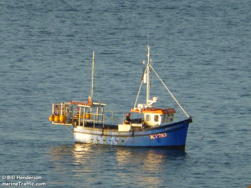 amphitrite ii (Fishing vessel) - IMO , MMSI 235065549, Call Sign 2BEX8 under the flag of United Kingdom (UK)