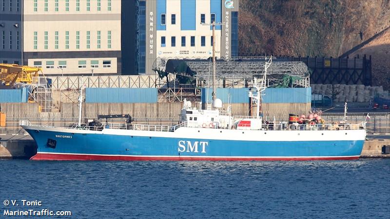 victoria 3 (Fishing Vessel) - IMO 9167760, MMSI 273399890, Call Sign UBFP2 under the flag of Russia