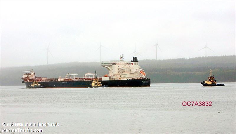 beothuk spirit (Crude Oil Tanker) - IMO 9780768, MMSI 316035891, Call Sign CKA2139 under the flag of Canada
