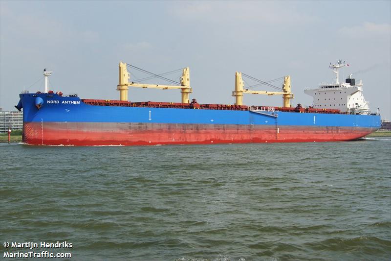 nord anthem (Bulk Carrier) - IMO 9914486, MMSI 352898687, Call Sign 3E3601 under the flag of Panama