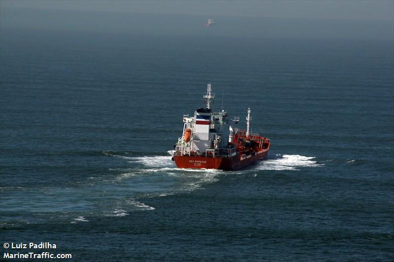sea emperor (Chemical/Oil Products Tanker) - IMO 9383601, MMSI 538003062, Call Sign V7OC9 under the flag of Marshall Islands