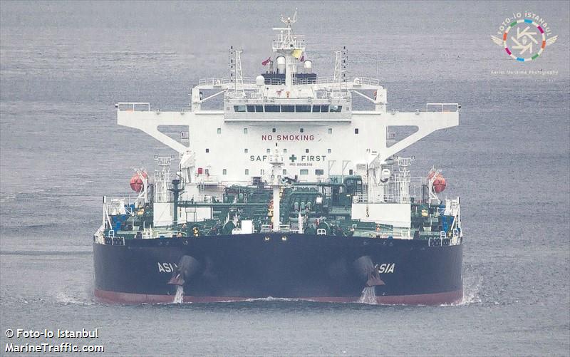 asia (Crude Oil Tanker) - IMO 9905318, MMSI 636021343, Call Sign 5LDM8 under the flag of Liberia