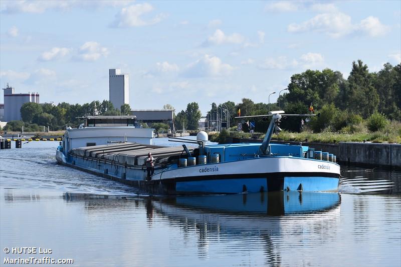 .cadensia (Cargo ship) - IMO , MMSI 205305990, Call Sign OT3059 under the flag of Belgium