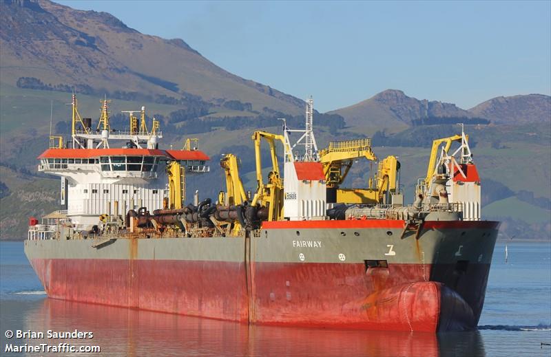 fairway (Hopper Dredger) - IMO 9132454, MMSI 209469000, Call Sign 5BMQ3 under the flag of Cyprus