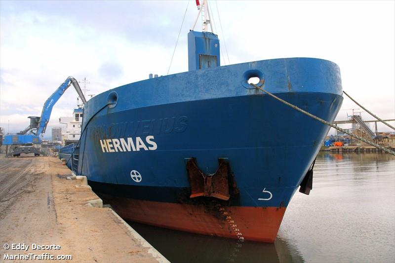 hermas (General Cargo Ship) - IMO 9224166, MMSI 209608000, Call Sign 5BFW5 under the flag of Cyprus