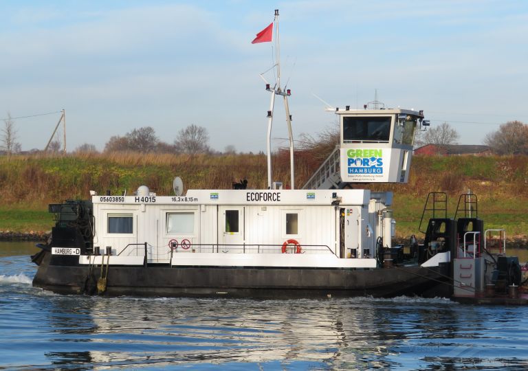 ecoforce (WIG) - IMO , MMSI 211437690, Call Sign DJ3297 under the flag of Germany