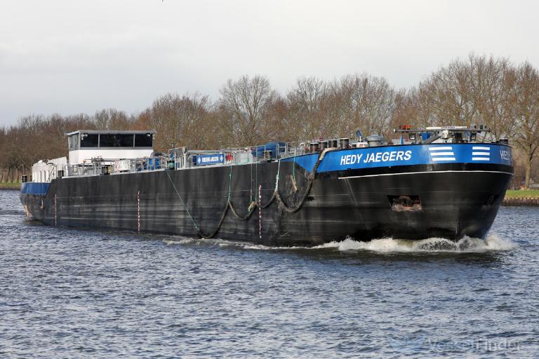 hedy jaegers (Tanker) - IMO , MMSI 211693090, Call Sign DC8546 under the flag of Germany