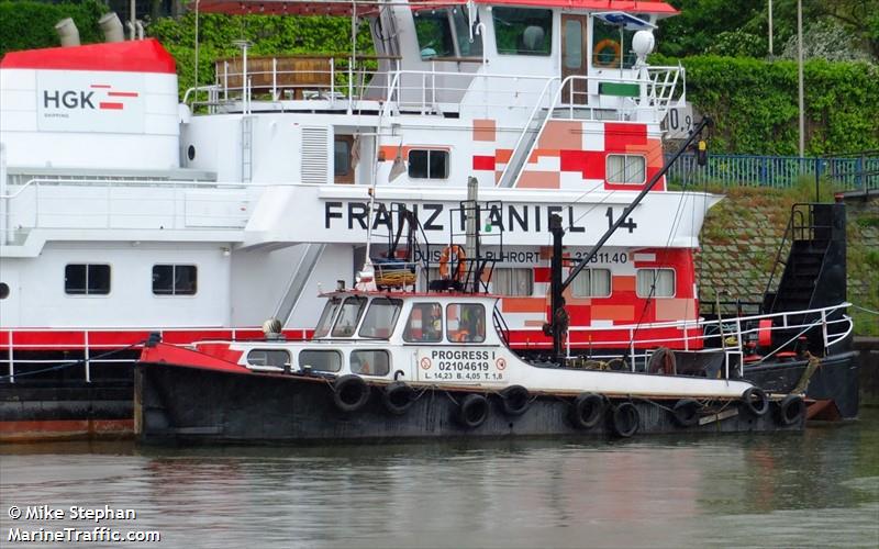 progress 1 (Cargo ship) - IMO , MMSI 211767690, Call Sign DB4039 under the flag of Germany