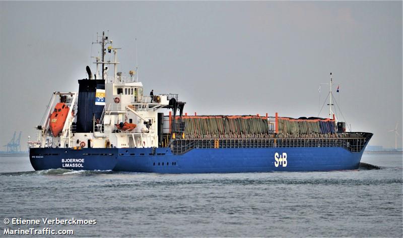 bjoernoe (General Cargo Ship) - IMO 9342140, MMSI 212255000, Call Sign 5BRP4 under the flag of Cyprus