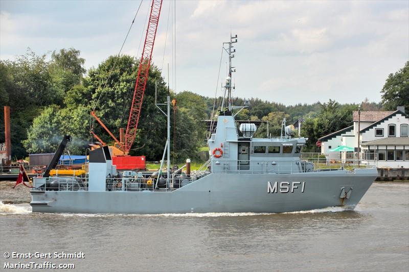 hdms msf1 (Military ops) - IMO , MMSI 219000468, Call Sign OVDW under the flag of Denmark
