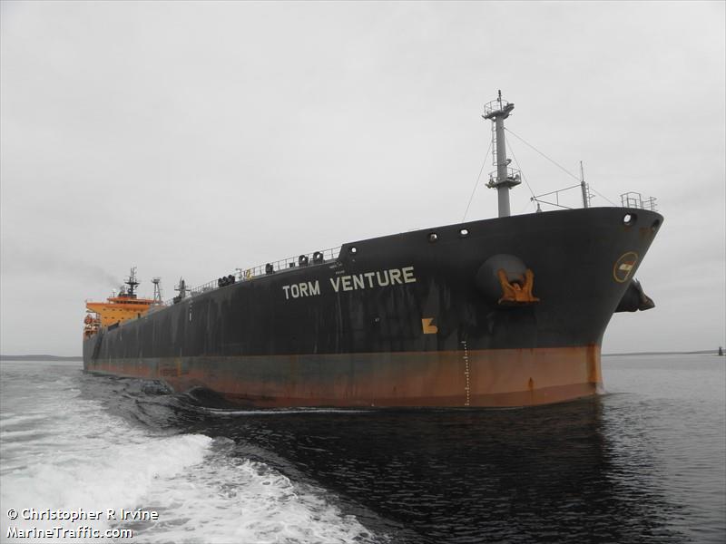 torm venture (Oil Products Tanker) - IMO 9307798, MMSI 219021350, Call Sign OWFY2 under the flag of Denmark