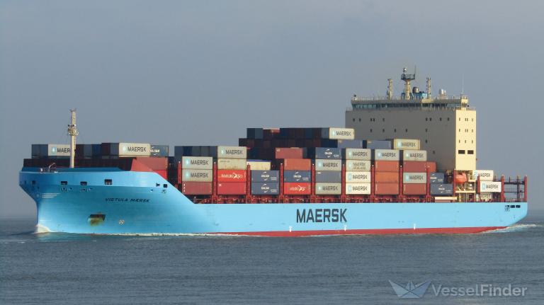 vistula maersk (Container Ship) - IMO 9775737, MMSI 219678000, Call Sign OWYC2 under the flag of Denmark