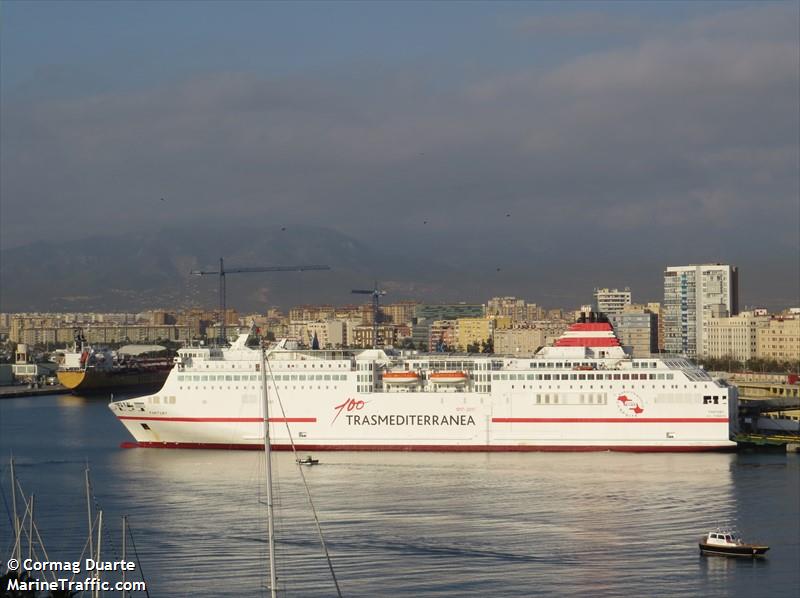 ciudad a melilla (Passenger/Ro-Ro Cargo Ship) - IMO 9216585, MMSI 224675000, Call Sign EBTO under the flag of Spain