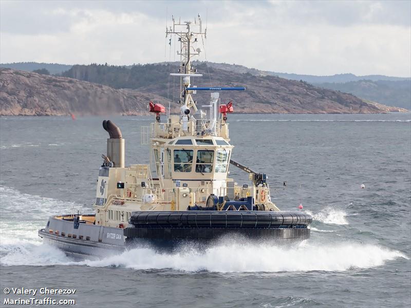 svitzer gaia (Tug) - IMO 9602447, MMSI 231846000, Call Sign OZ2134 under the flag of Faeroe Islands