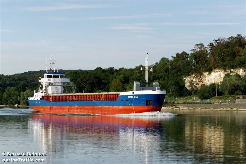 eems exe (General Cargo Ship) - IMO 9195535, MMSI 236452000, Call Sign ZDIK4 under the flag of Gibraltar