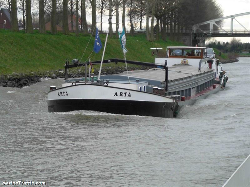 arta (Cargo ship) - IMO , MMSI 244650939, Call Sign PD7144 under the flag of Netherlands