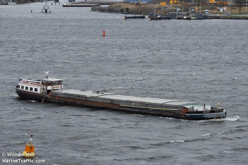 scaldia (Cargo ship) - IMO , MMSI 244670213, Call Sign PE3430 under the flag of Netherlands