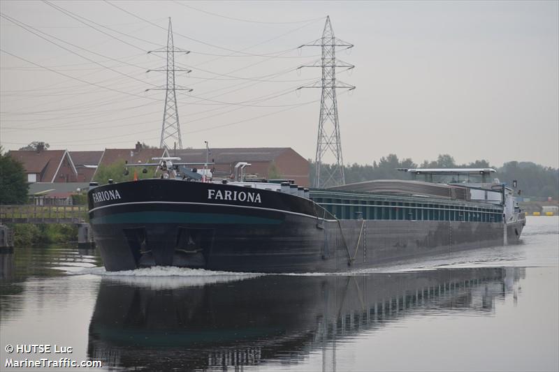fariona (Cargo ship) - IMO , MMSI 244710007, Call Sign PD8119 under the flag of Netherlands