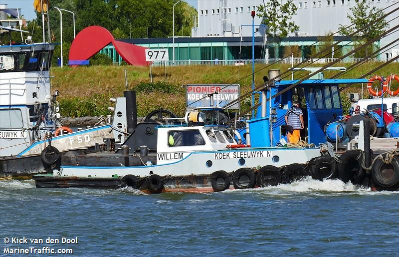 willem (Tug) - IMO , MMSI 244750302, Call Sign PE3323 under the flag of Netherlands