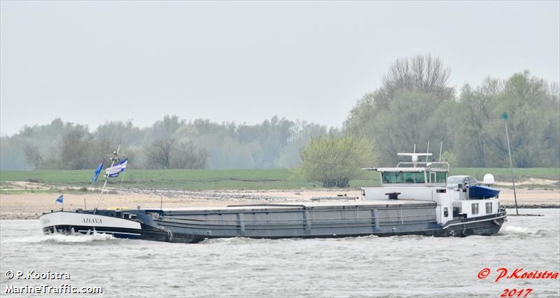 ahava (Cargo ship) - IMO , MMSI 244850045, Call Sign PB4130 under the flag of Netherlands