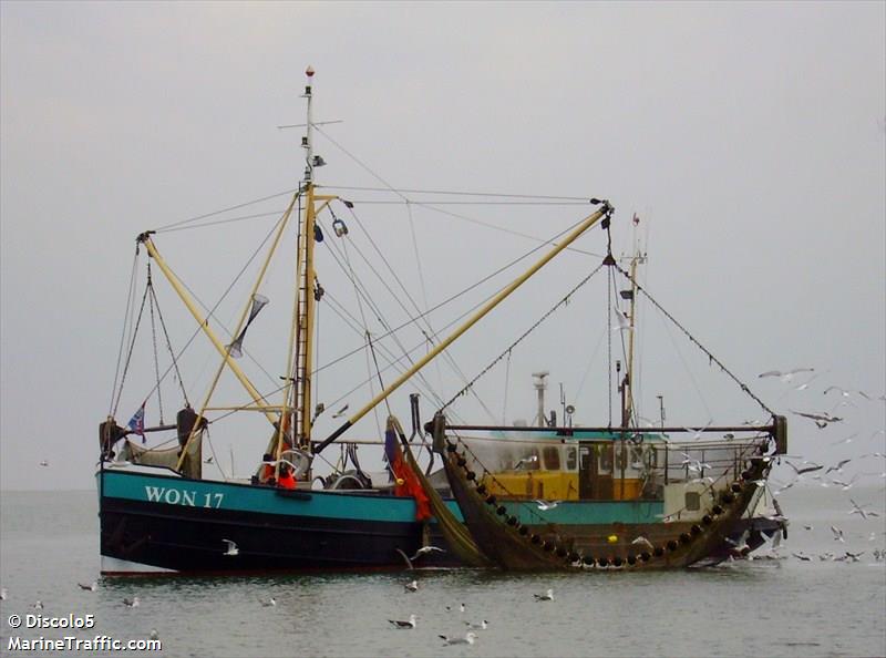 won17 charlotte (Fishing vessel) - IMO , MMSI 245071000, Call Sign PE4434 under the flag of Netherlands