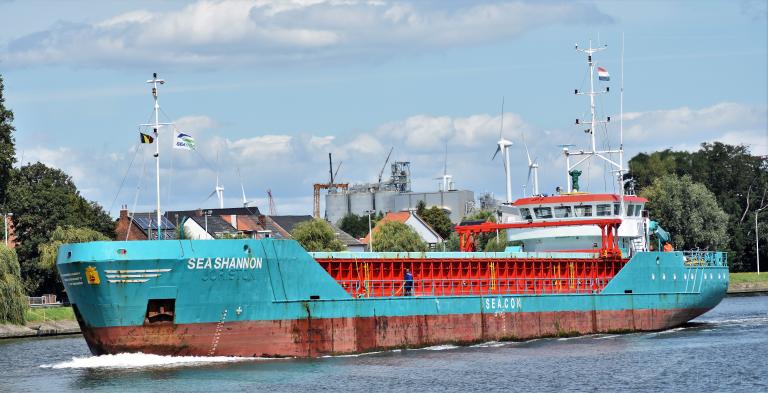 sea shannon (General Cargo Ship) - IMO 9160047, MMSI 245334000, Call Sign PCEF under the flag of Netherlands