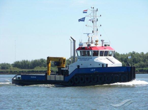 liz f (Tug) - IMO 9646560, MMSI 246874000, Call Sign PCPV under the flag of Netherlands