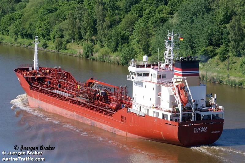 northsea logic (Chemical/Oil Products Tanker) - IMO 9334301, MMSI 249689000, Call Sign 9HWC8 under the flag of Malta