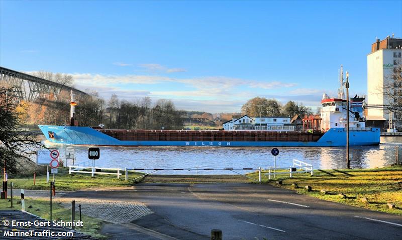 wilson paldiski (General Cargo Ship) - IMO 9373527, MMSI 257538000, Call Sign LAJX8 under the flag of Norway