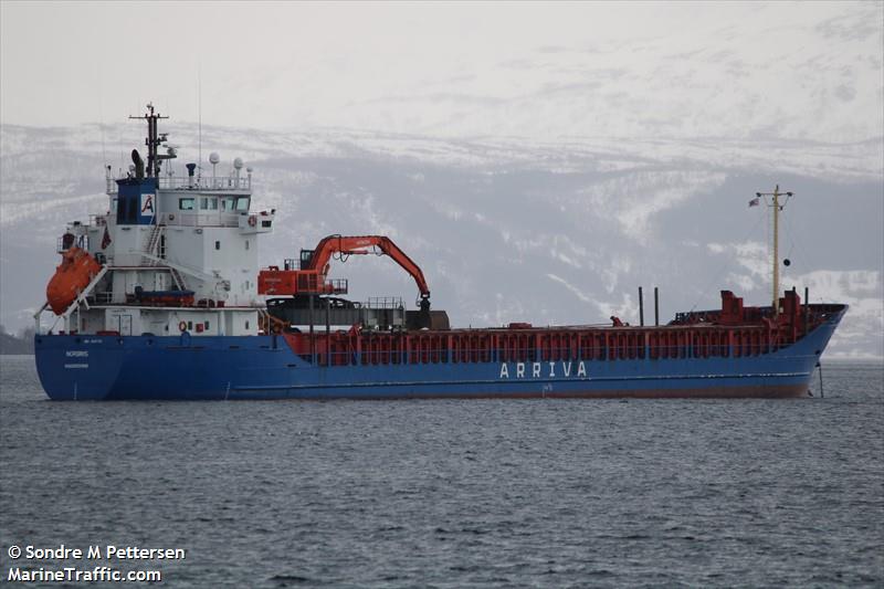 norbris (General Cargo Ship) - IMO 9247132, MMSI 258648000, Call Sign LAXQ7 under the flag of Norway