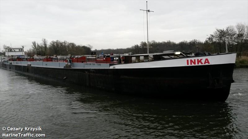 inka (Tanker) - IMO , MMSI 261183700, Call Sign SR3700 under the flag of Poland