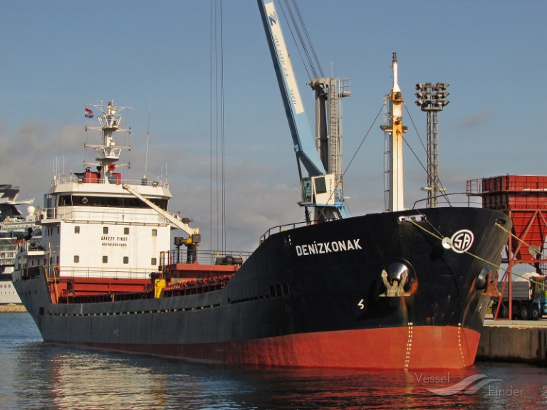 denizkonak (General Cargo Ship) - IMO 9303895, MMSI 271000732, Call Sign TCCR5 under the flag of Turkey