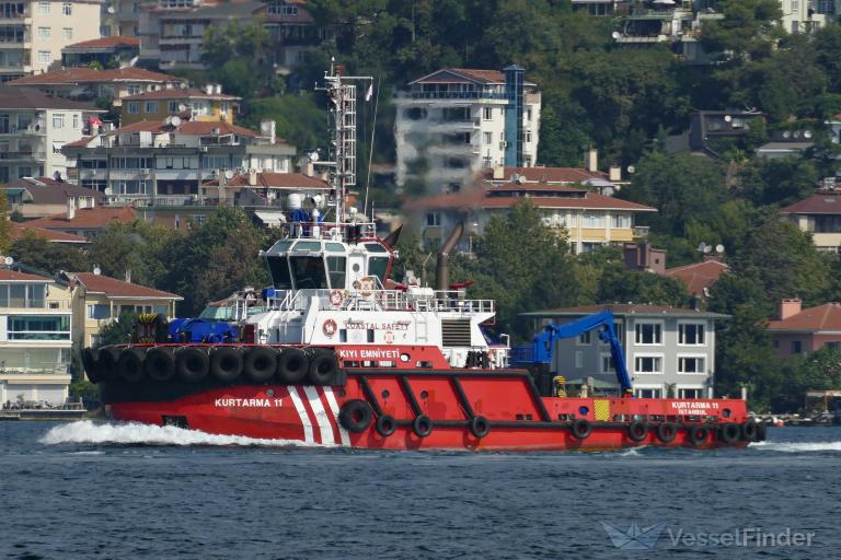 kurtarma 11 (Tug) - IMO 9854399, MMSI 271046419, Call Sign TCA5264 under the flag of Turkey