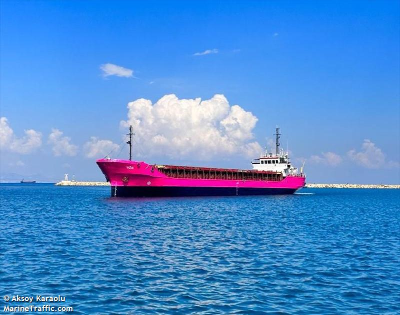 hazal (General Cargo Ship) - IMO 8521414, MMSI 271055024, Call Sign TCA9024 under the flag of Turkey