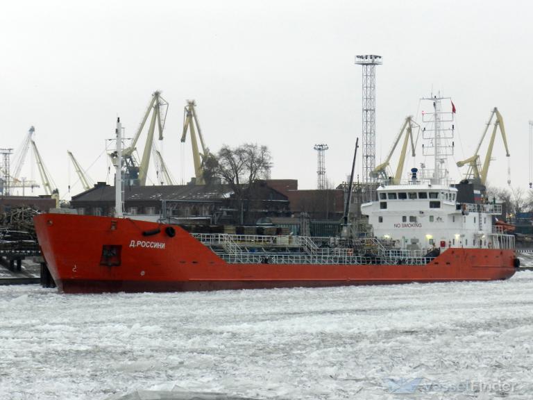 g rossini (Chemical/Oil Products Tanker) - IMO 9156981, MMSI 273217520, Call Sign UBHT7 under the flag of Russia