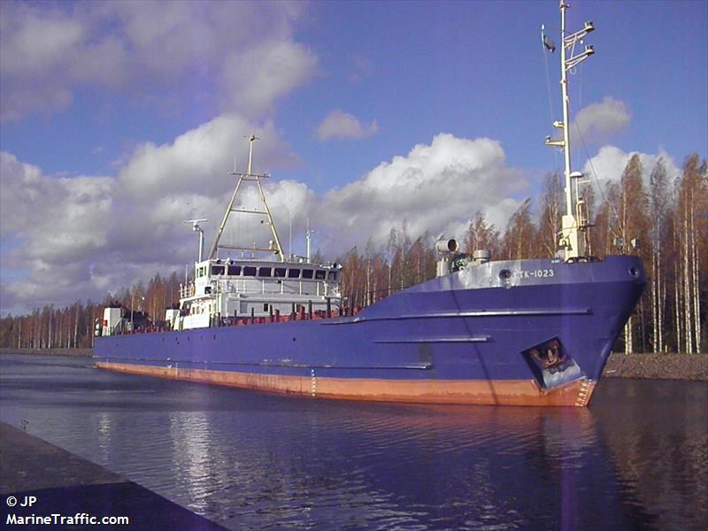 stk 1023 (Cargo ship) - IMO 8620052, MMSI 273310300, Call Sign UBEO under the flag of Russia