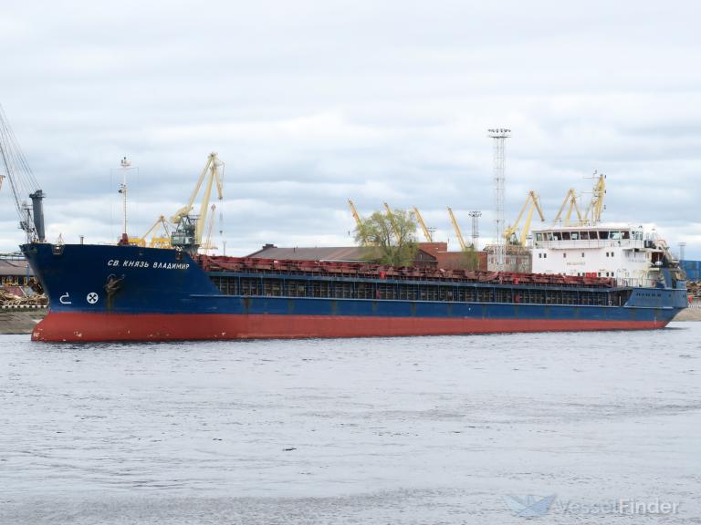 sv.knyaz vladimir (General Cargo Ship) - IMO 9247613, MMSI 273350360, Call Sign UBKI2 under the flag of Russia