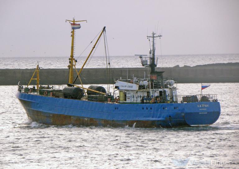 katran (Fish Carrier) - IMO 8727343, MMSI 273440860, Call Sign UERV under the flag of Russia